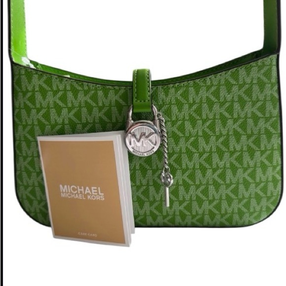 Michael Kors Lyra Signature Logo Pochette Bag - Picture 5 of 11